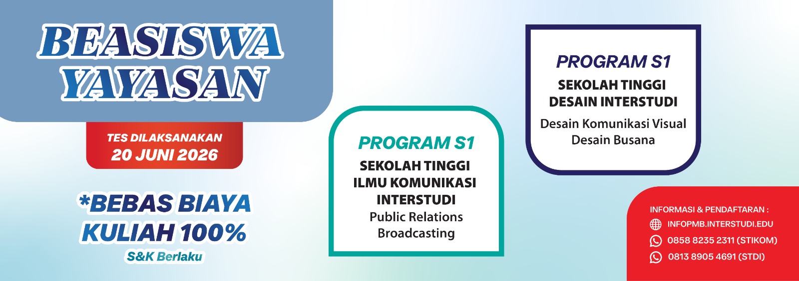 Beasiswa Yayasan 2026